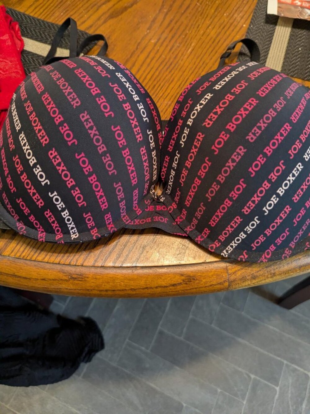 Joe Boxer Underwire Bra Size 38DD
